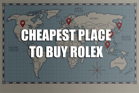 cheapest country to buy rolex 2023|cheapest place to buy Rolex.